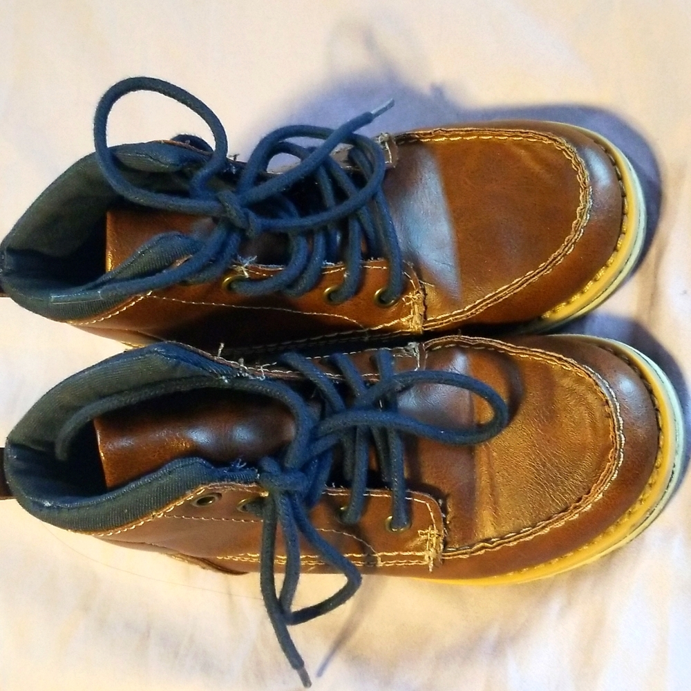 Sonoma Boys Booties brown sz 12
